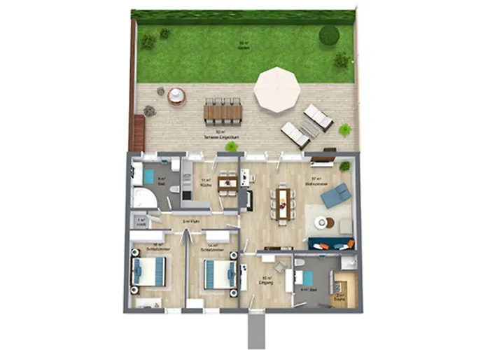 Ferienhaus Brinkmannhaus Insellicht - Wellness Und Entspannung - 2 Minuten Zum *